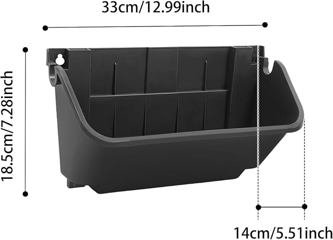 Vertical Wall Planter with 18 Pots, Hanging Garden Plant Flowerpot Holder - Image 2
