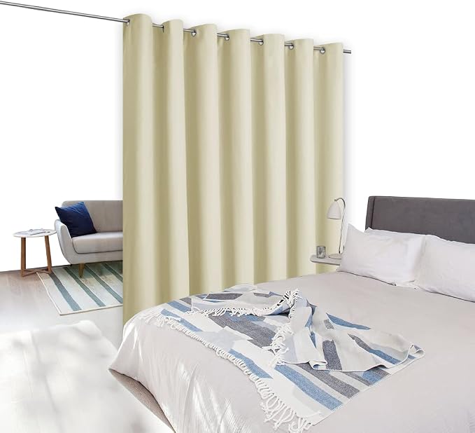 NICETOWN Ceiling Curtains, Room Divider Curtain Screen Partition, Vertical Blind - Image 8