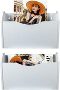 PAG Wall File Holder Wall Mounted Wood Hanging File Organizer by PAG