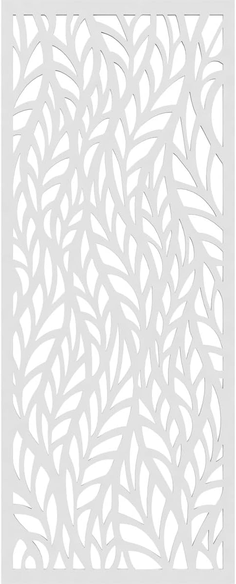 15 3/8"W x 39 3/8"H x 3/8"T Ortonville Decorative Fretwork Wall Panels in - Image 2