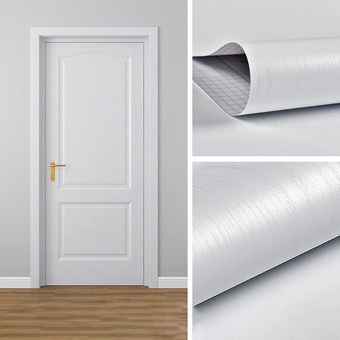White Wood Wallpaper - Image 6