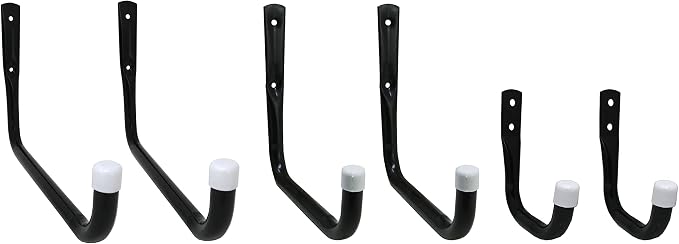 Shepherd Hardware 8088E Heavy Duty Steel Garage Storage/Assorted Utility Hooks - Image 2