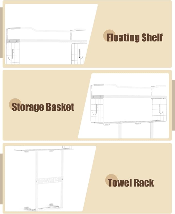Towel Racks for Bathroom Wall Mounted - Image 5