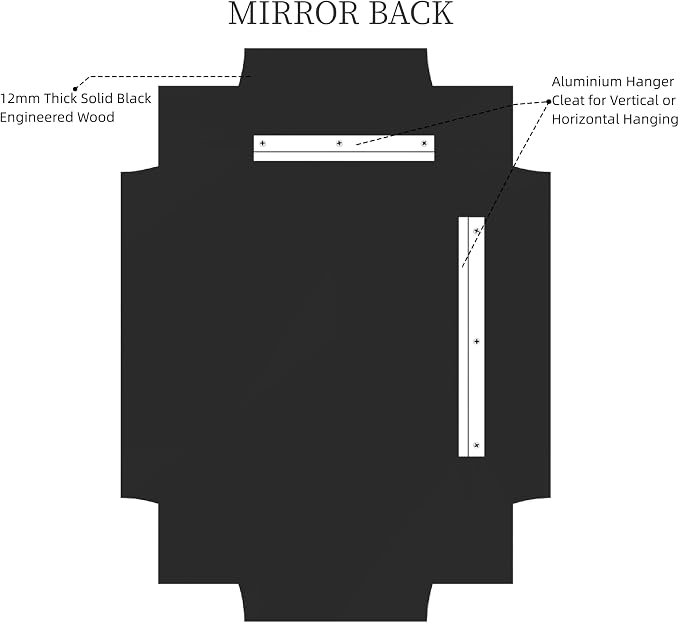 Kelly Miller 20"x30" Small Gold Bathroom Mirror - Image 7