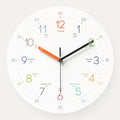mooas Kids Easy Learning Flatwood Wall Clock by mooas