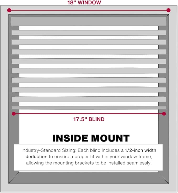 LOTUS & WINDOWARE Cordless Mini Blind, Window Blinds - Image 7