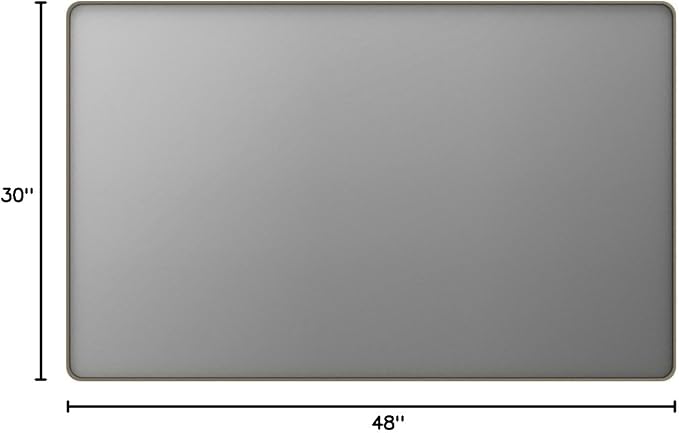 LOAAO 48”X30” Bronze Bathroom Mirrors - Image 9