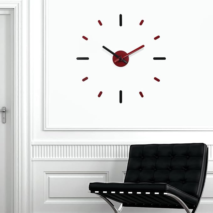 Presentime & Co Large Frameless DIY Wall Clock - Image 4