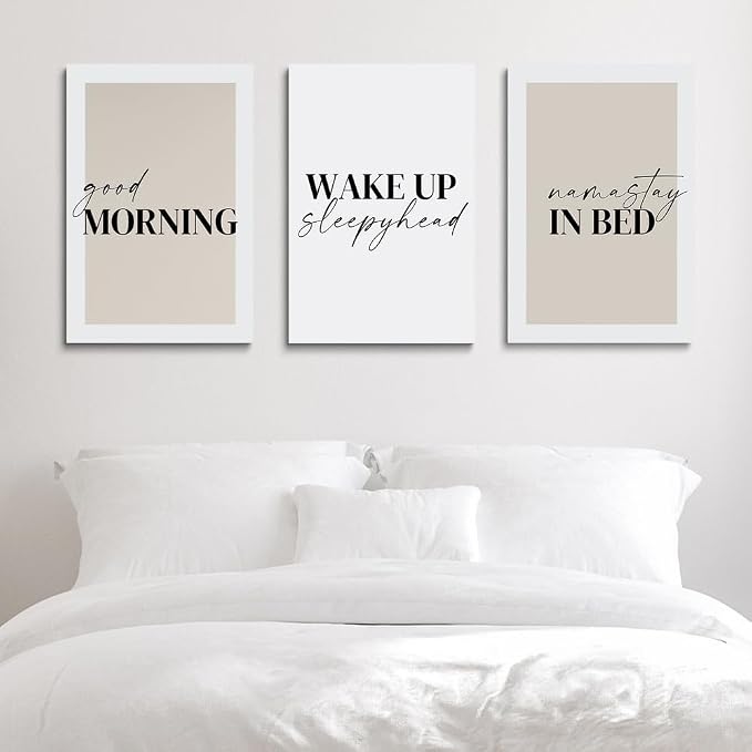 GUBIYU Prints Set of 3, Above-Bed Decor - Image 3