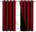 NICETOWN Kitchen Full Blackout Curtain Panels, Super Thick and Soft Insulated by NICETOWN