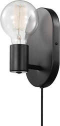 Globe Electric x Novogratz 51488 1-Light Plug-in or Hardwire Wall Sconce by GlobeElectric