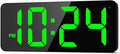 LED Digital Wall Clock with Large Display, Big Digits, Auto-Brightness by DigitalClocks