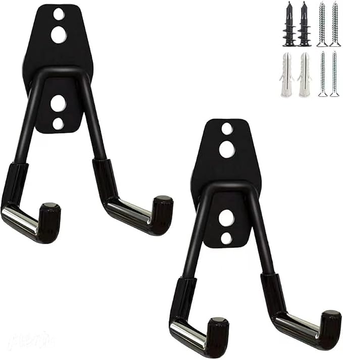 SMARTOLOGY Heavy-Duty Utility Hooks, Wall Hanger, Small 2 Pack, 3 inch Long 2.5 - Image 2