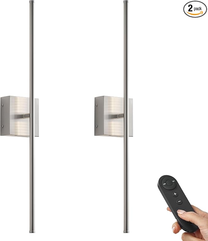 KARTOOSH Battery Operated Wall Sconces by KARTOOSH
