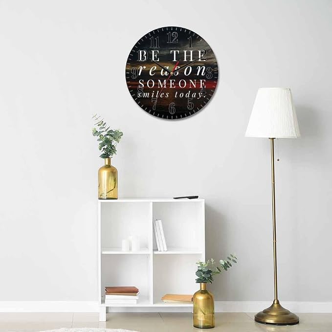 Mxocom Faith Quote Wall Clock Motivational and Inspirational Quote About Life - Image 5