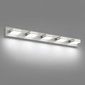 SineRise LED Modern Bathroom Vanity Light Fixtures, Brushed Nickel Modern by SINERISELIGHTING