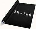 Chalkboard Contact Paper Wall Sticker 2 ft. x 6.6 ft. DIY Adhesive Blackboard by TAKSDAI