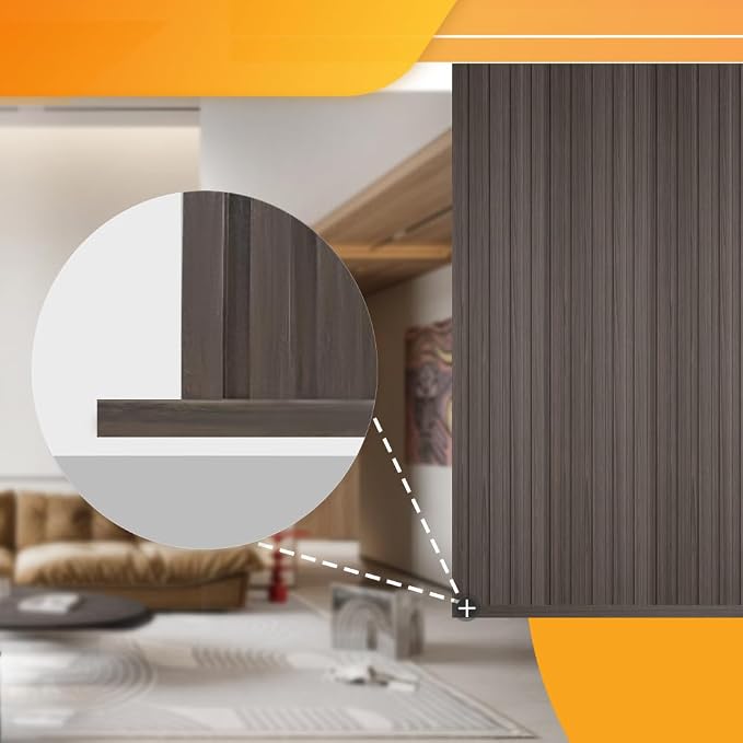 OUZUGIE 8-Pack 57 Inches, WPC Slat Wall Panel Trim, Corner Guard - Image 4