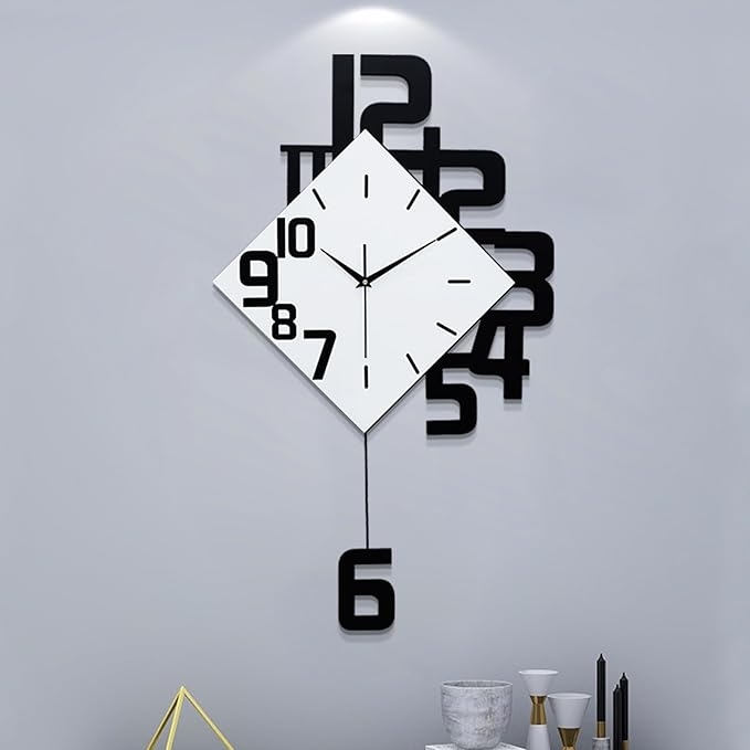 Decorative Wall Clock for Living Room Decor Large Modern Wall Clocks by CreativeWallClock