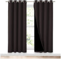 NICETOWN 100% Blackout Window Curtain Panels, Full Light Blocking Drapes by NICETOWN