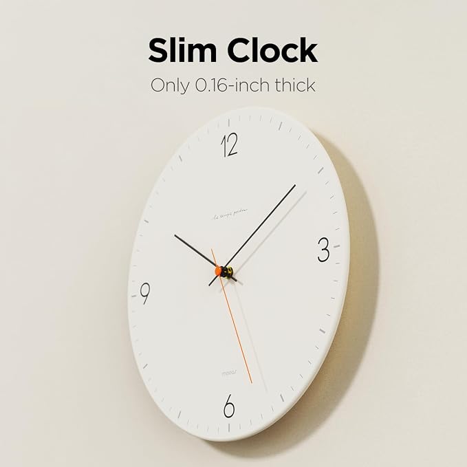 mooas Flatwood Wall Clock - Image 5