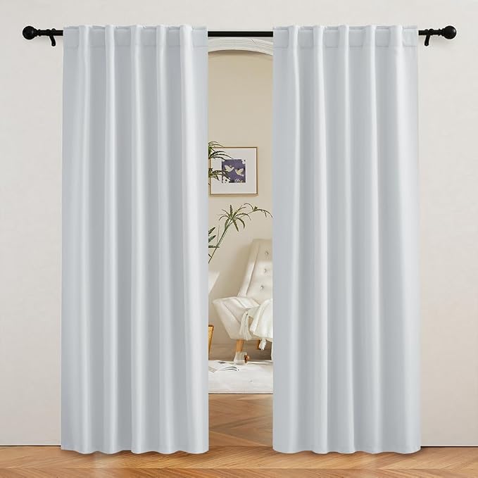 RYB HOME Blackout Curtains for Living Room, Privacy Thermal Insulating Window by RYBHOME