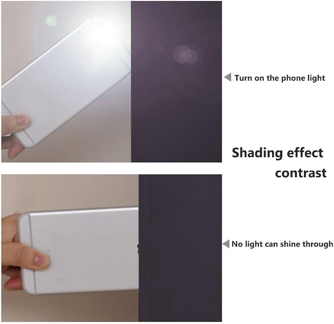 NICETOWN 100% Blackout Short Curtains - Image 3