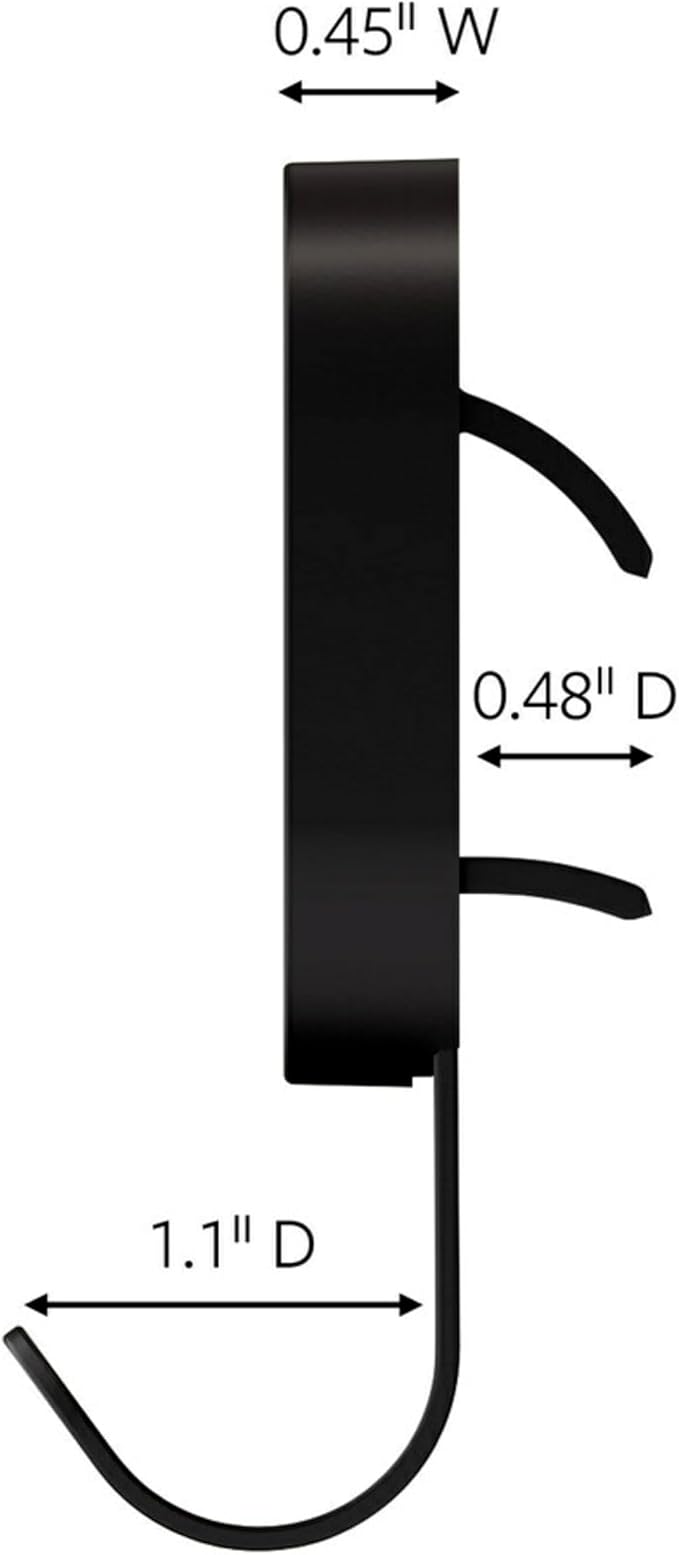 3M CLAW 15 lb. 2 Drywall Black Hooks & 2 Extra Picture Hangers, Heavyweight - Image 3