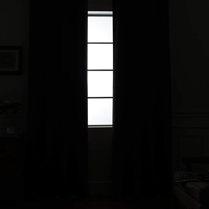 Yakamok 96 Inch Length 100% Blackout Curtains - Image 8