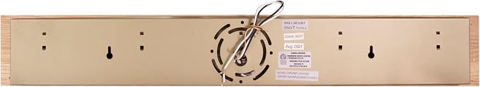 Design House 500215 5-Light Vanity Strip Light Contemporary Dimmable - Image 3