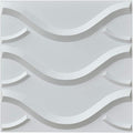 Art3d 19.7" x 19.7" Wall Panel Wave by Art3d