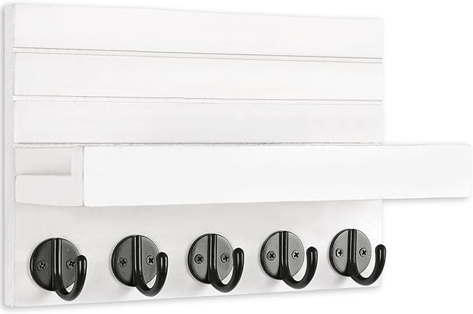 Lwenki Key Holder for Wall, Decorative Key and Mail Holder - Image 2