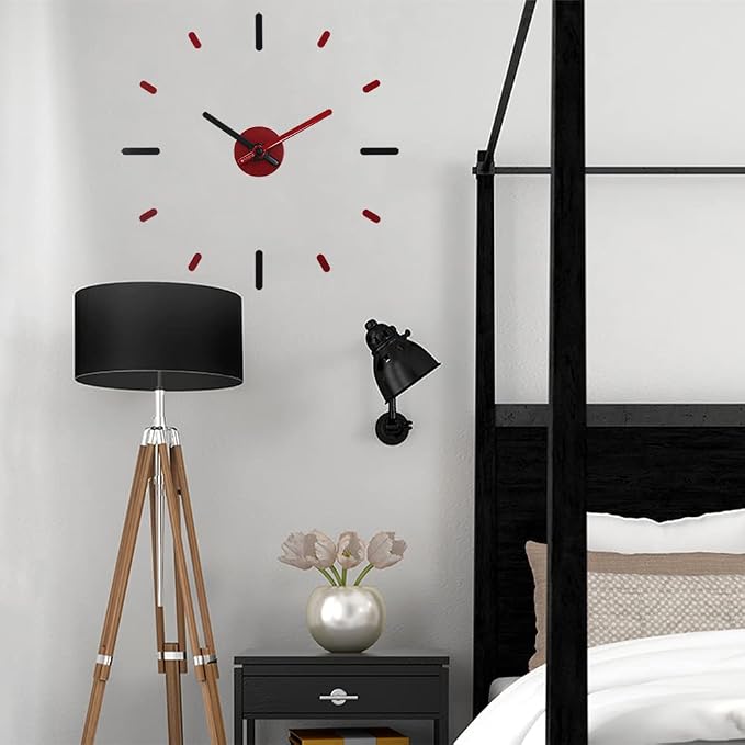 Presentime & Co Large Frameless DIY Wall Clock - Image 5