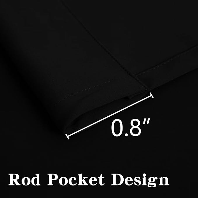 IGEMAEVE 100% Blackout Curtains - Image 3