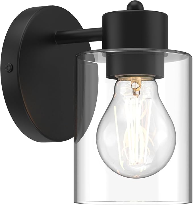Kalium Wall Sconces, Matte Black Vanity Light Fixtures, Indoor Wall Lights - Image 7