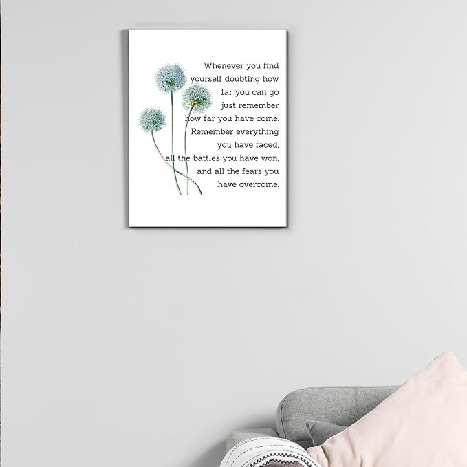 Motivational Quotes Wall Art Decor, Inspirational Graduation Decor Gift - Image 7