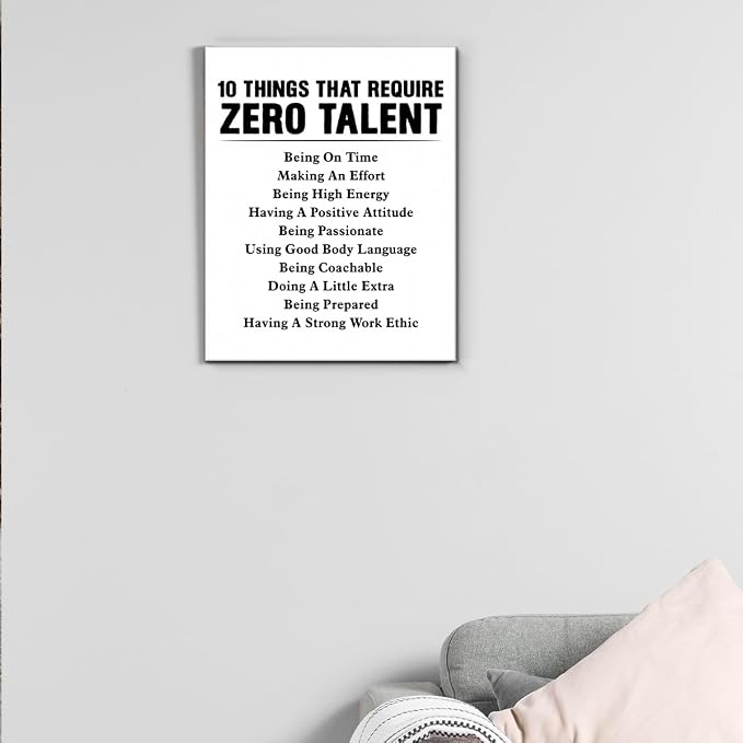 Motivational Wall Art, Inspirational Quote Wall Decor Leadership Gifts - Image 7
