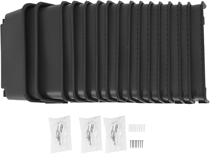 16 Pack Vertical Garden Planter, 13 inch Wall Mounted Planter - Image 9