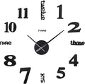 AILILIFE 20-28 Inch DIY Wall Clock 3D Frameless Silent Non-Ticking, Modern by AILILIFE