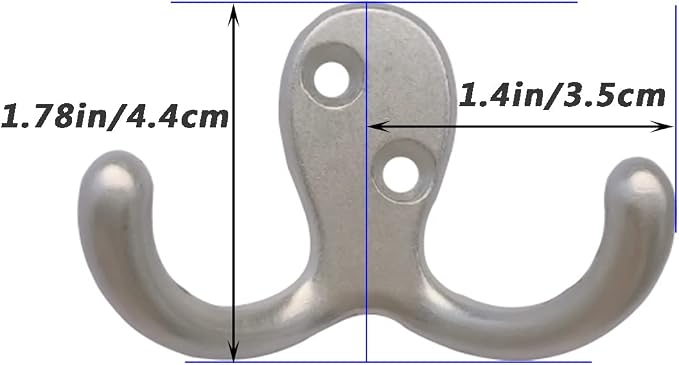 10pcs Coat Hooks Hardware, Wall Hooks Heavy Duty Hooks - Image 2