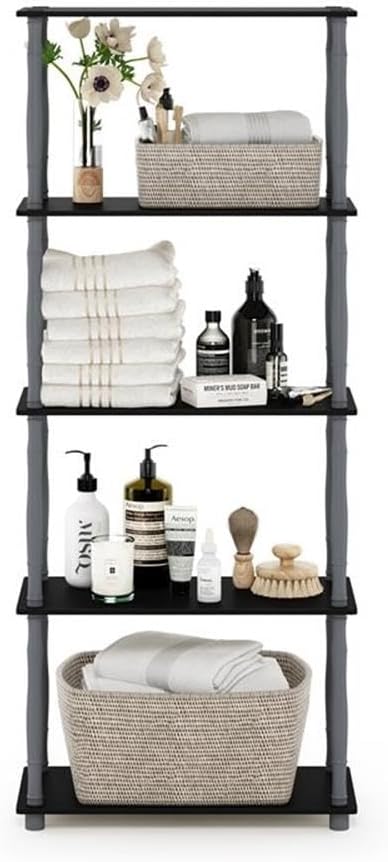 Furinno Turn-N-Tube 5-Tier Multipurpose Shelf / Display Rack / Storage Shelf / - Image 5