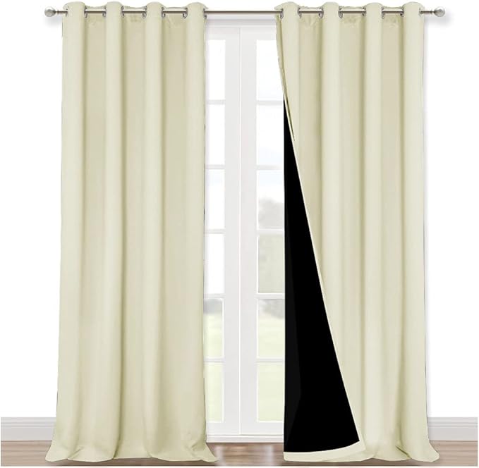 NICETOWN 100% Blackout Blinds, Laundry Room Decor Window Treatment Curtains by NICETOWN