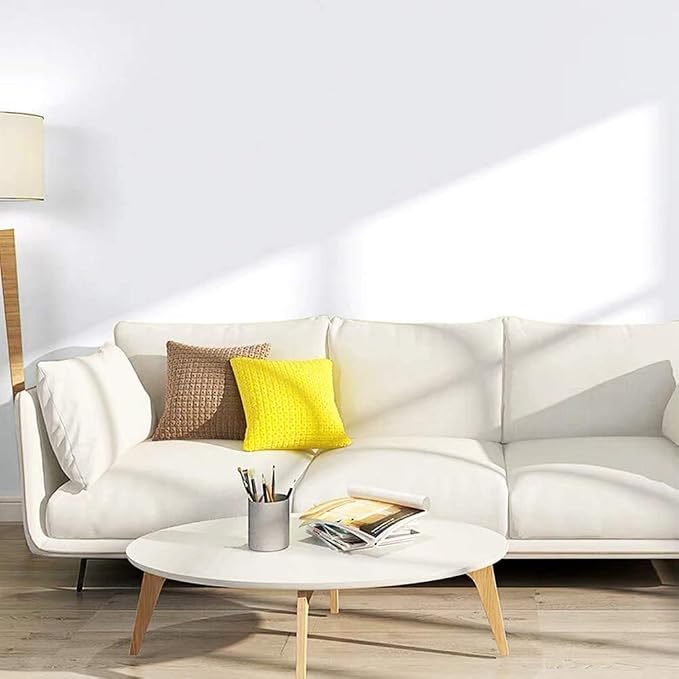 practicalWs White Contact Paper 15.7'' x 236.2'' White Peel and Stick Wallpaper - Image 3
