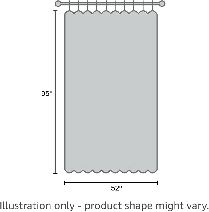 LEMOMO Blackout Curtains 52 x 95 inch/Coral Curtains Set of 2 Panels/Thermal - Image 9