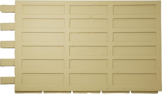 EverStone Aged Brick Faux Brick Panel, 46 7/8"W x 27"H x 1 1/4"D, Merlot Color - Image 5