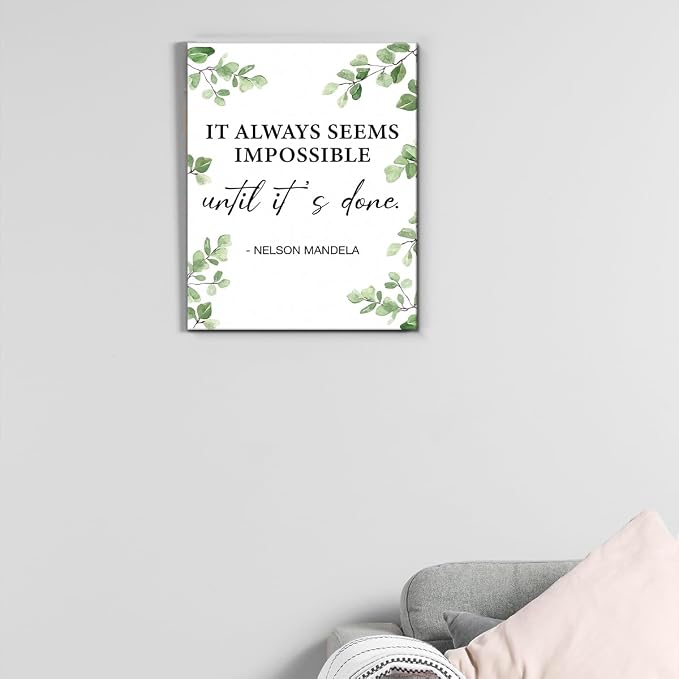 Inspirational Wall Art Motivational Painting Wall Decor - Image 7