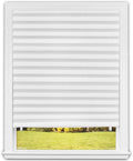 Redi Shade No Tools Original Light Filtering Pleated Paper Shade White by RediShade