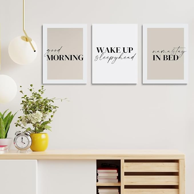 GUBIYU Above Bed Decor Set of 3 - Image 4