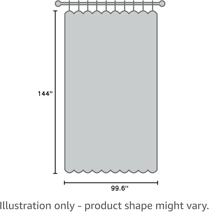 NICETOWN Room Divider Heavy Curtain Screen Partitions, Basement Hospital - Image 10