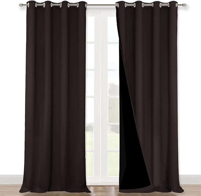 NICETOWN 100% Blackout Blinds, Laundry Room Decor Window Treatment Curtains by NICETOWN